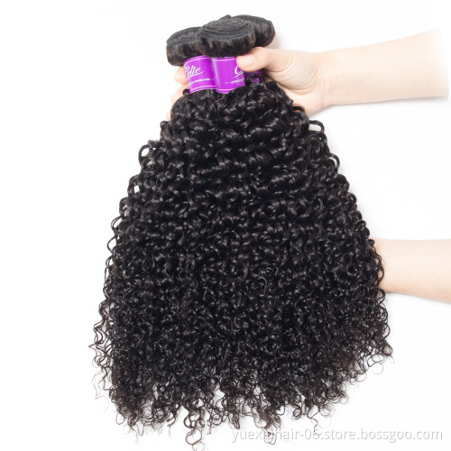 Remy Kinky Curly Hair with Frontal Closure Best Hair Vendors Crochet Braids with Human Malaysian Curly Hair